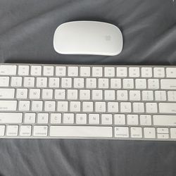 Apple Keyboard and Mouse 