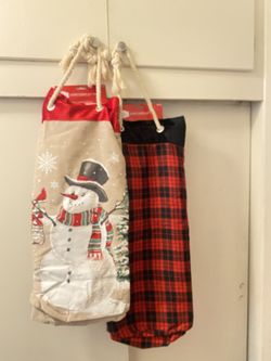 Christmas Jumbo Fabric Gift Bag New 
