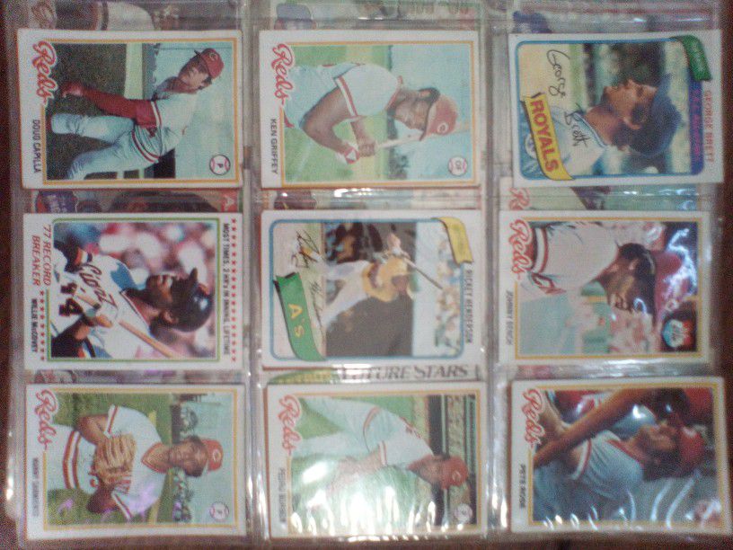 Vintage Baseball N Football Cards