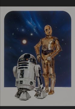Star Wars Ralph McQuarrie "R2 and C-3PO"