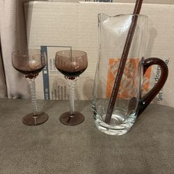 Vintage Glass Decanter
