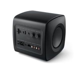 KEF KC62 6.5" 1000 Watt Powered Subwoofer Carbon Black