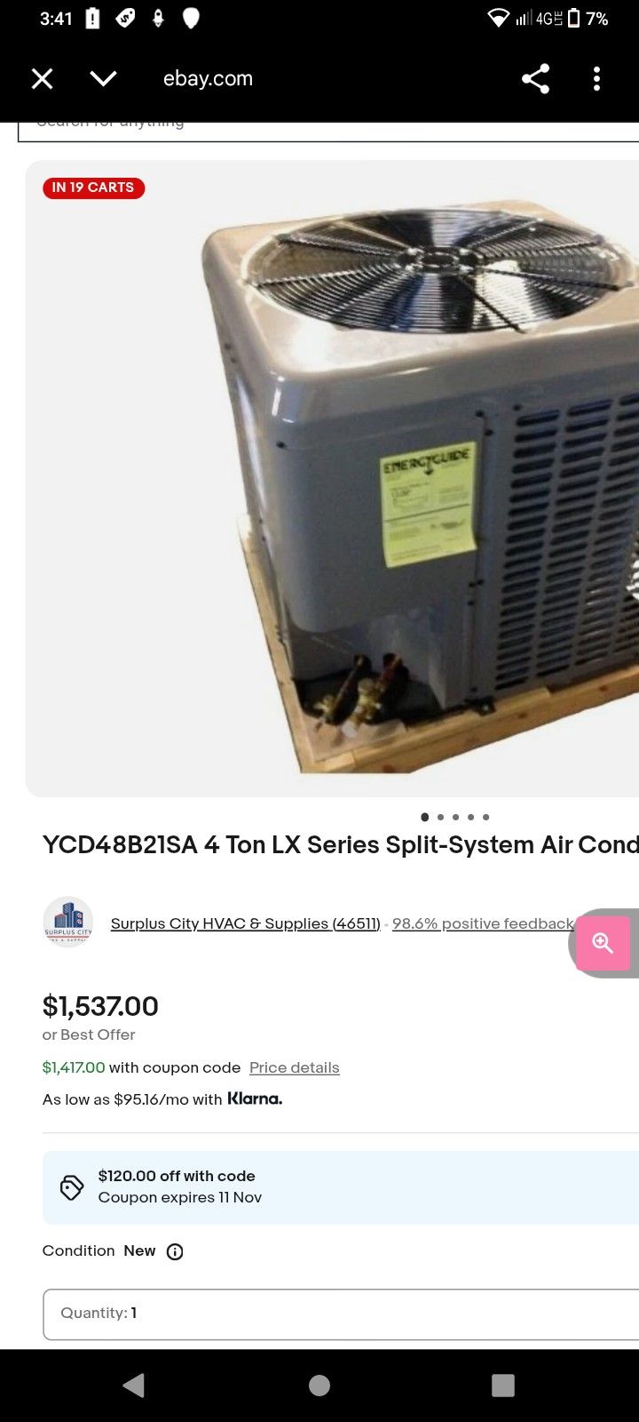 AC Unit For Outdoor Use 