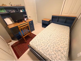 Twin Bedroom Set with Computer Table