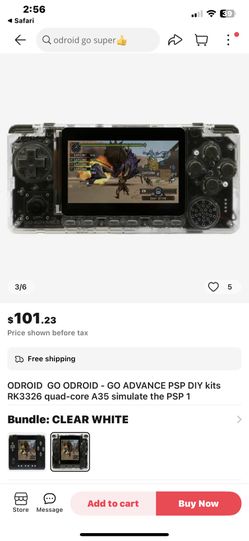 Odroid Go Advanced Clear Model
