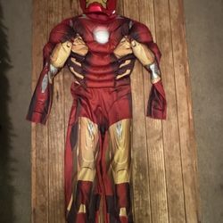 Halloween Ironman Costume Kids Medium