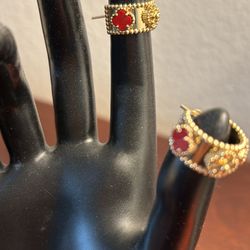 14k Real Gold Earrings