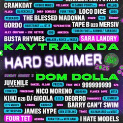 2 Hard Summer GA+ Wristbands  2 Days 