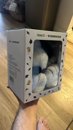 Peanuts + Starbucks Snoopy Plushie