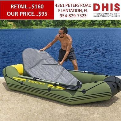Tobin Sports Canyon Pro Raft Boat New