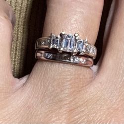 18k Wedding Set.
