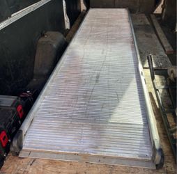 Aluminum loading ramp  truck trailer equipment 11’6”x32”