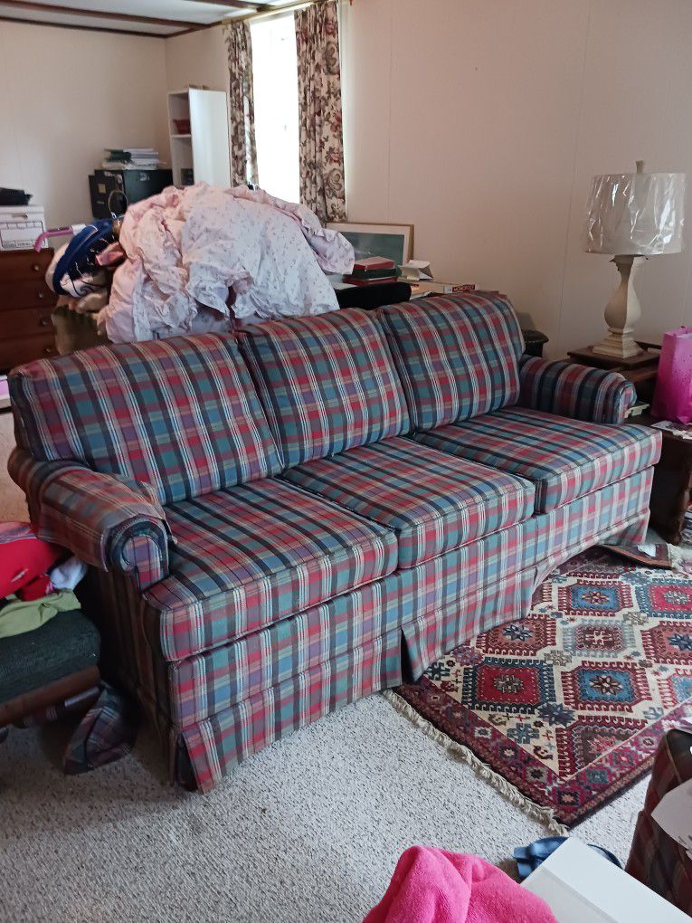 Matching Sleeper Sofa, Chair, Ottoman