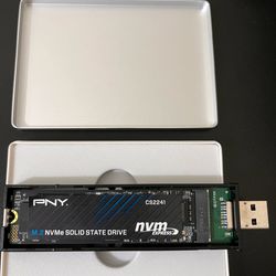 2TB PNY CS2241 Internal SSD M.2 2280 NVMe Gen4 x4 M280CS2241-2TB-RB