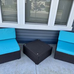 3 Piece Patio Furniture 