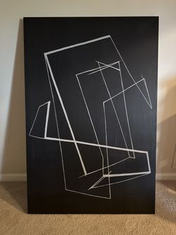 Bobby Berk Lines And Distance 2 On Canvas By Bobby Berk Painting