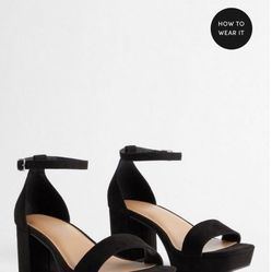 Black Platform Torrid Heels