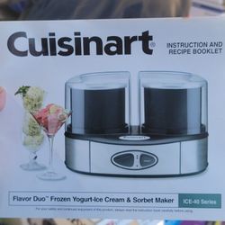 Cuisinart Frozen Yogurt- Ice Cream & Sorbet Maker 