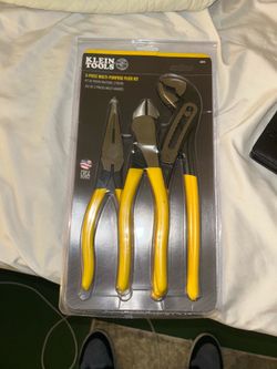 KLIEN TOOLS 3 piece multi purpose plier kit