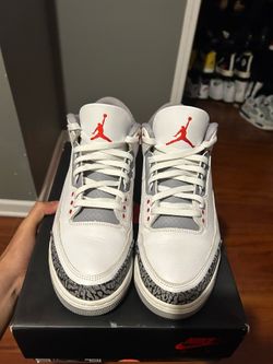 Fire red 3s Sz 11.5