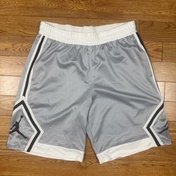 Men’s Jordan Sport Dri-Fit Diamond Basketball Shorts Sz: Large 887438-012