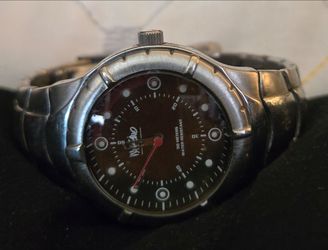 Murano 50M Water Resistant Steel Watch