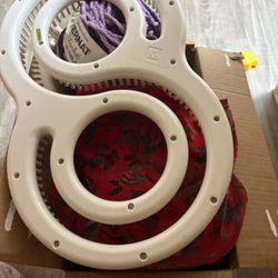 Afghan Loom + Hat Loom + Yarn Etc 