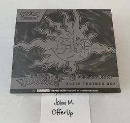 Pokémon Center Mega Evolutions Pitch Black Elite Trainer Box NEW/SEALED
