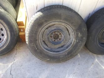 Mopar big bolt pattern 15in Wheels