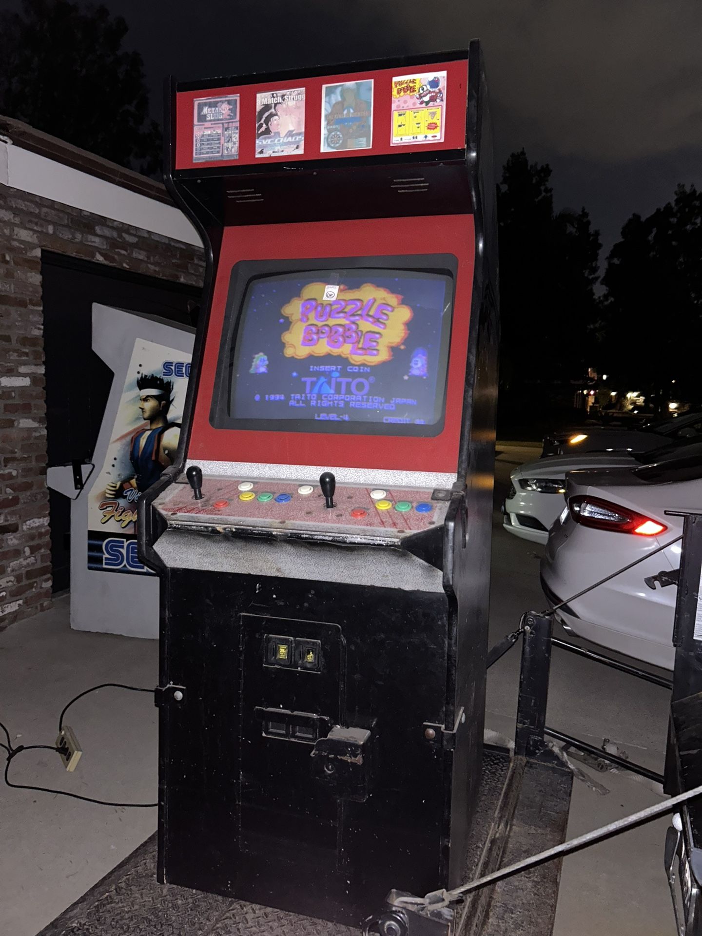 Neo Geo 4 Slot Arcade Video Game Machine 