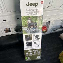 Jeep TurboGlyde Side by Side Double Stroller