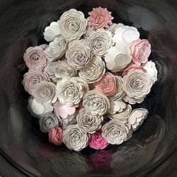 Paper Rolled Roses 
