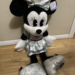 Disney Minnie Mouse 50th Anniversary Plushy 31” Height