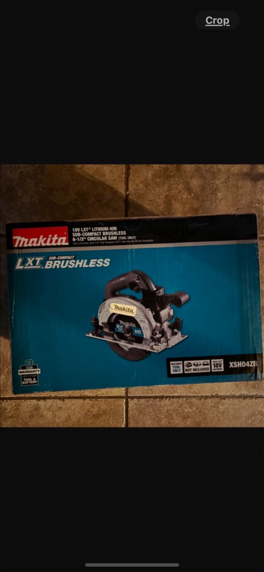 Makita 6 1/2 18v Circular Saw. Brand New