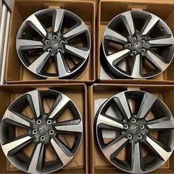 Used almost New 2025 Honda Pilot Passport 20” OEM Wheels Rims 2022 2023 2024 2025 w Lug Nut Set/Key