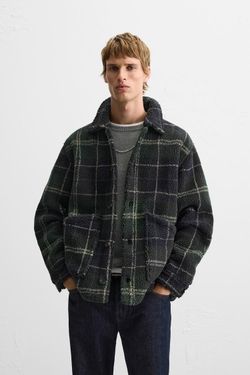 Zara Men Jacquard Fleece Over Shirt (SOLD OUT)