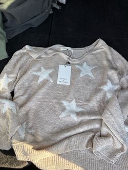 Stitch and Feather Sweater
