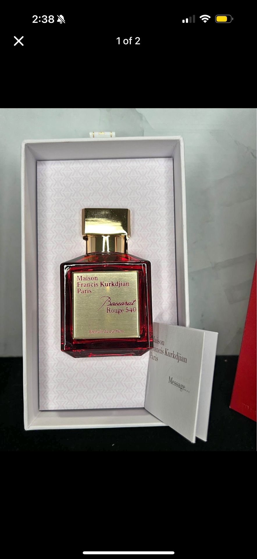 Baccarat Rouge 540 70ML