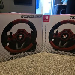Mario Kart Steering Wheel & Pedals Controller