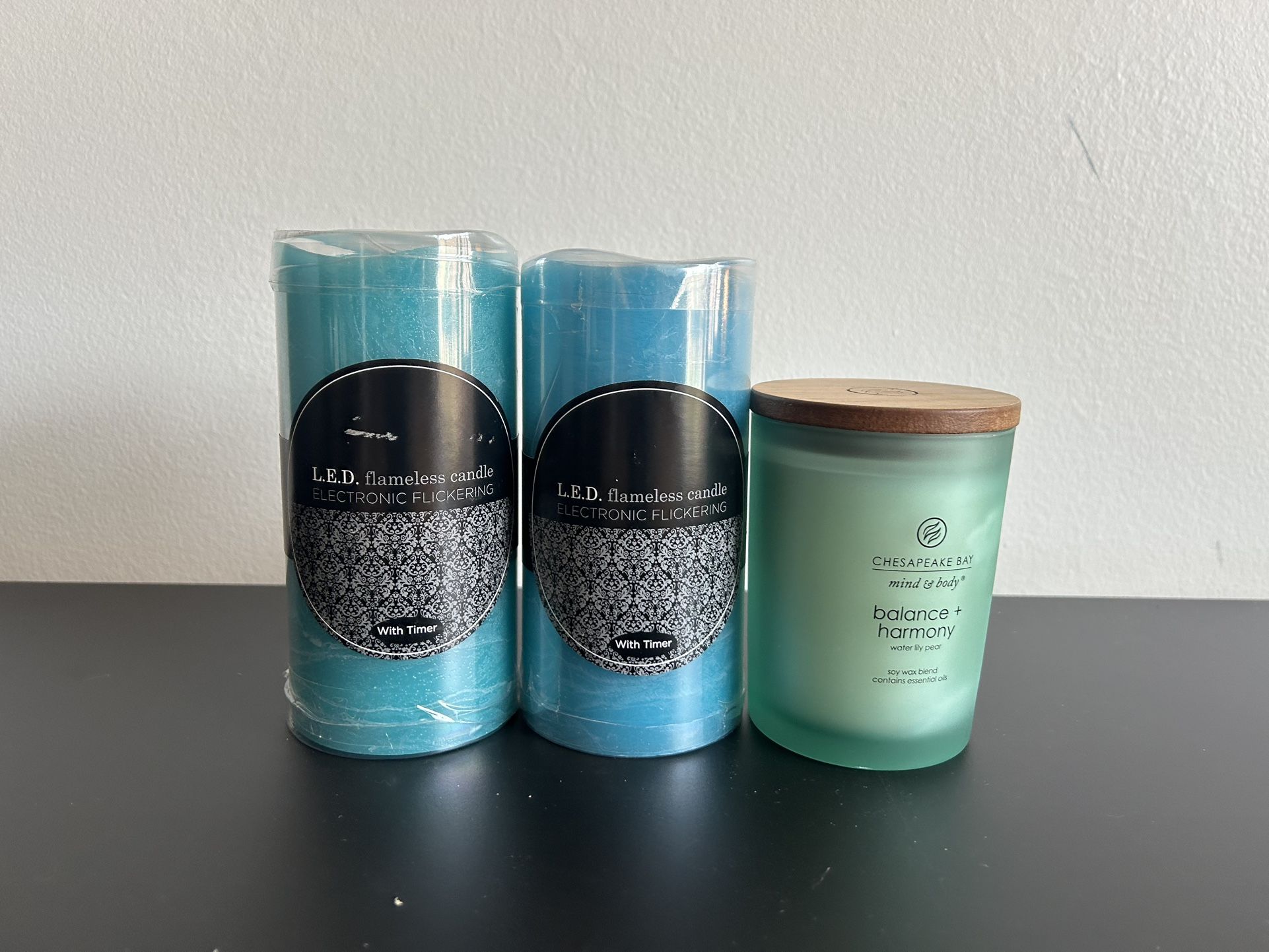 Candles, Real and LED