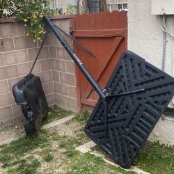 Portable NBA Basketball Court 