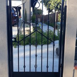 Iron gates
