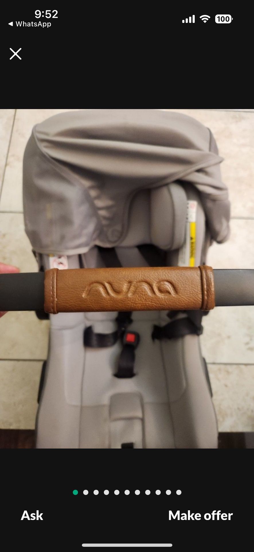 Nuna Pipa RX Lite Car Seat