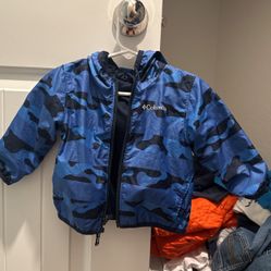 Columbia Rain Jacket Reversible 