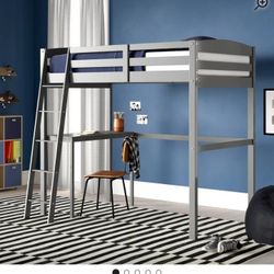 New Loft Bed With Desk Still In Box