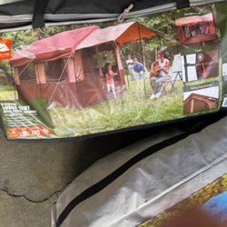 Ozark Trail 6 Person Lodge Tent with Front Awning