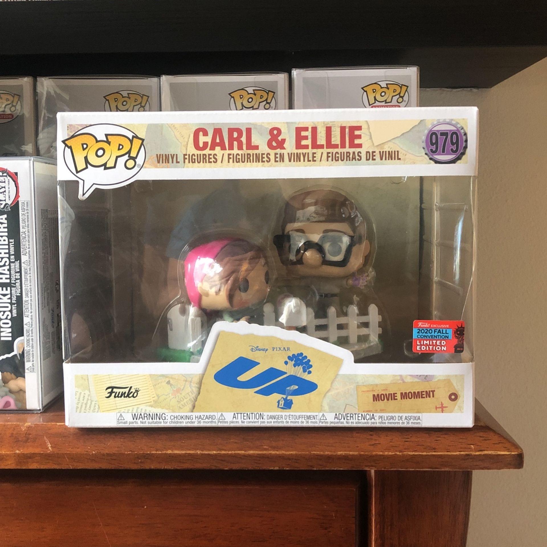 Funko Carl And Ellie Shared Nycc 2020 Exclusive