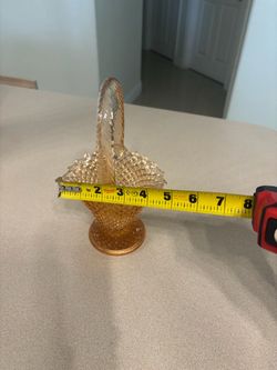 Glass little basket