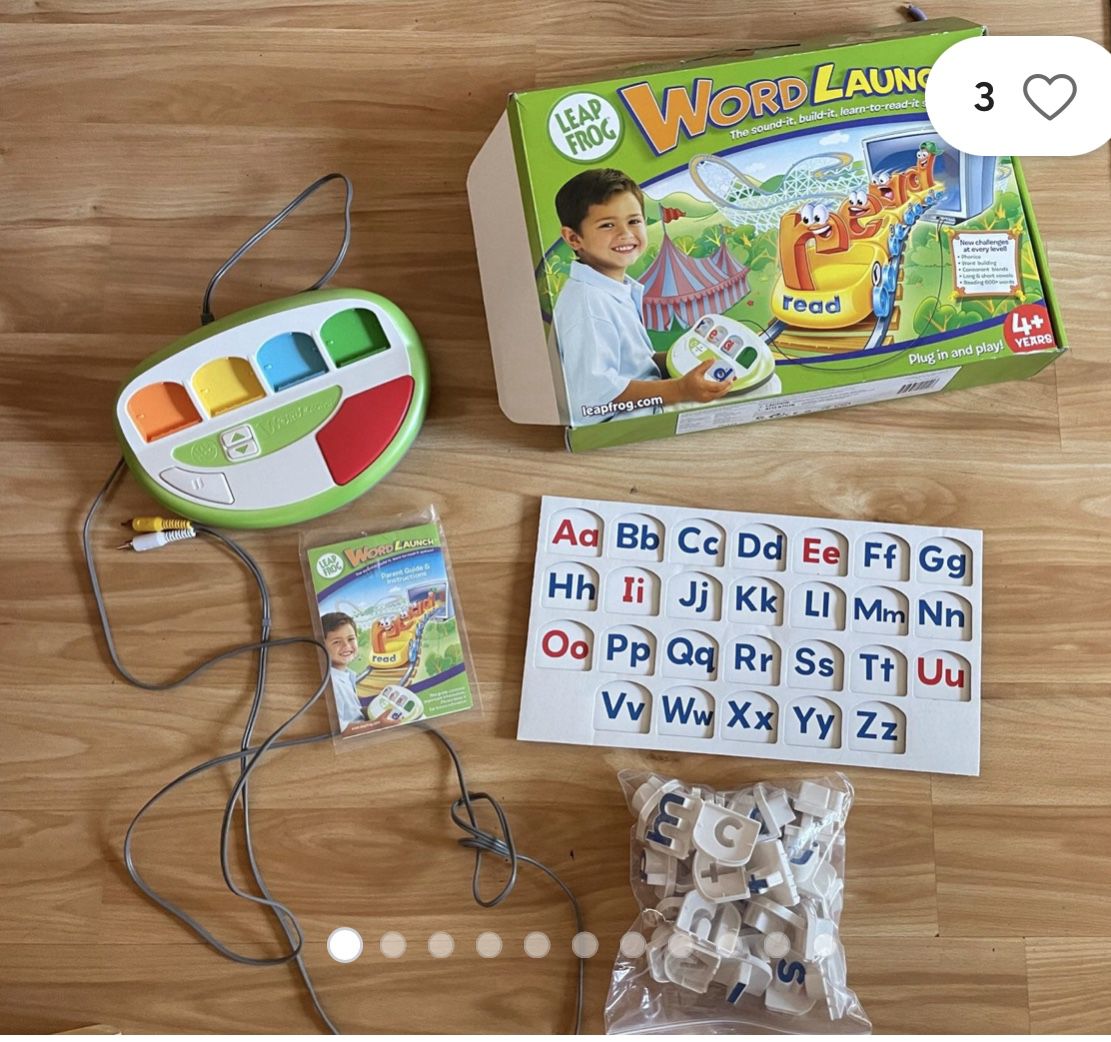 Leap Frog Word Launch Interactive Game