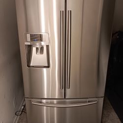 Stainless Steel Samsung Refrigerator 